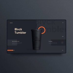 طراحی سایت با استفاده از تکنیک سینماگراف